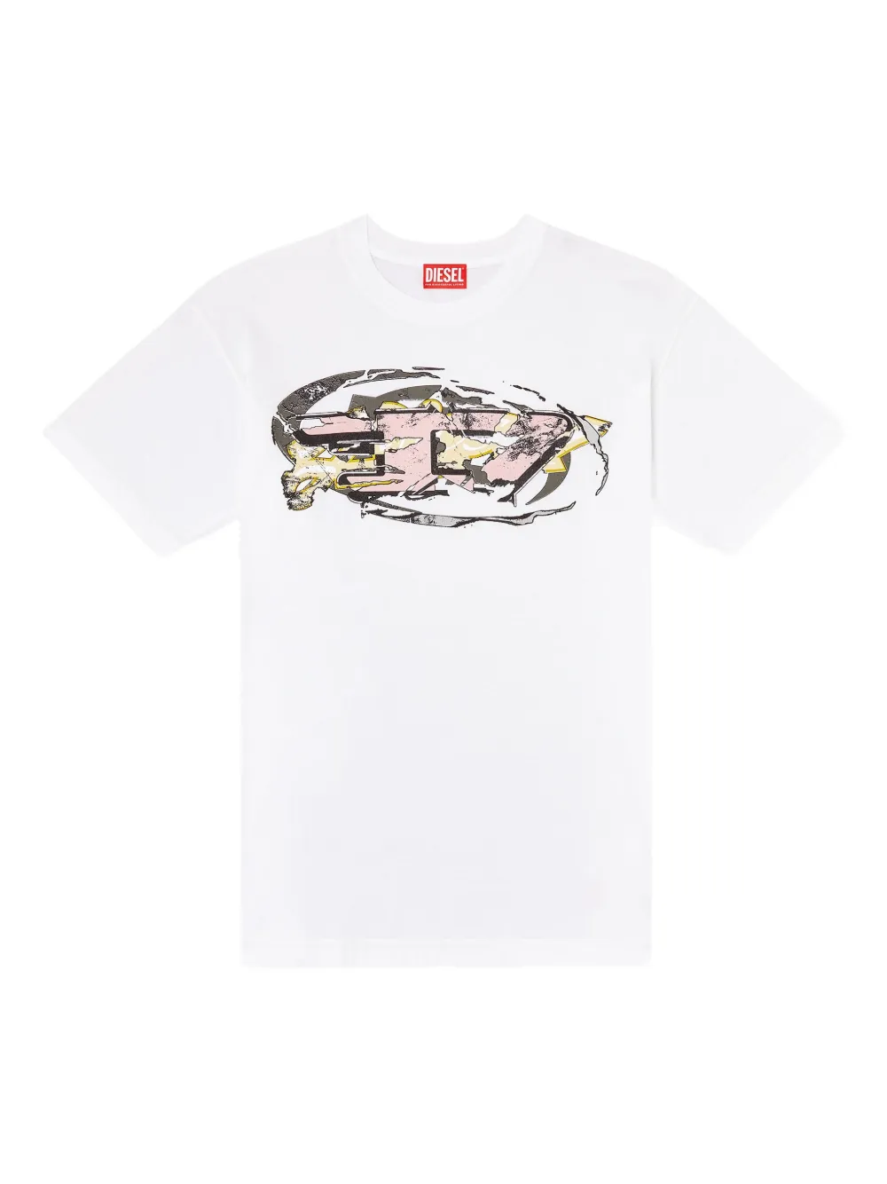 Diesel graphic-print T-shirt | White | Image 1