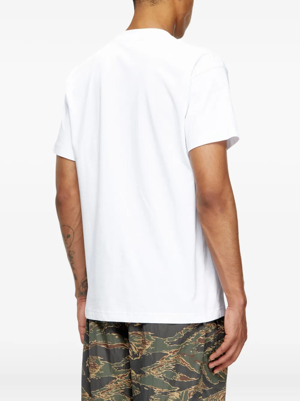 Diesel graphic-print T-shirt Wit