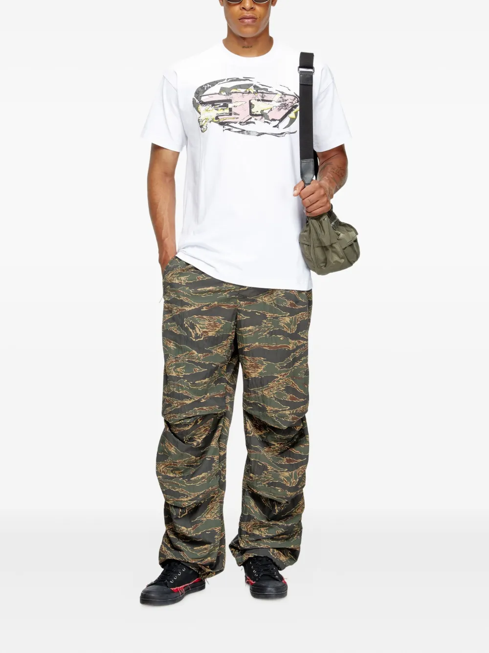 Diesel graphic-print T-shirt | T-Shirts | Image 2