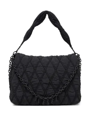 Diesel 1DR キャンバス ショルダーバッグ | ブラック | FARFETCH JP