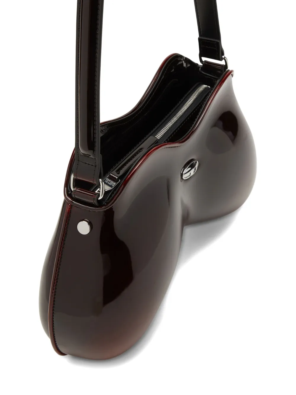 Diesel Double D-Rigid schoudertas Rood