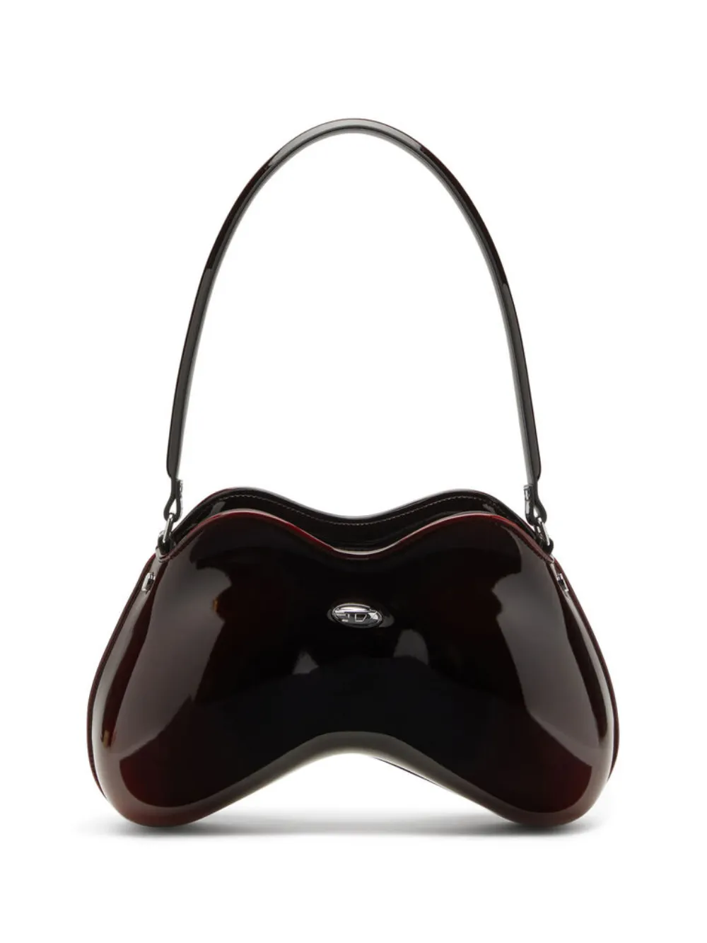 Diesel Double D-Rigid shoulder bag - Rosso