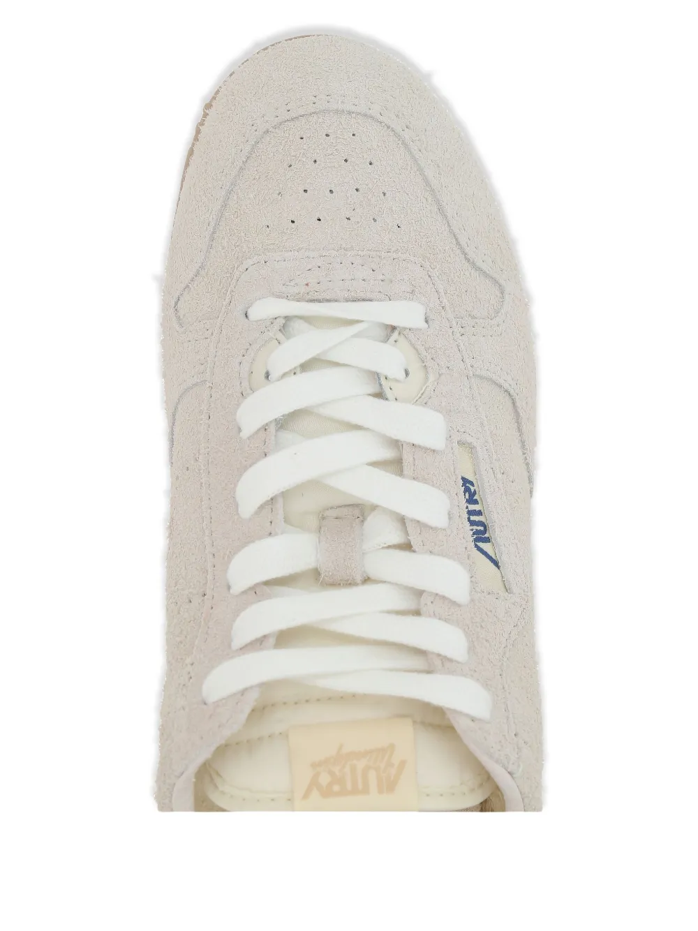 Shop Autry Leather Sneakers In Neutrals