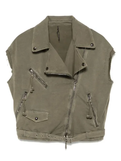 Masnada chaleco con estilo biker