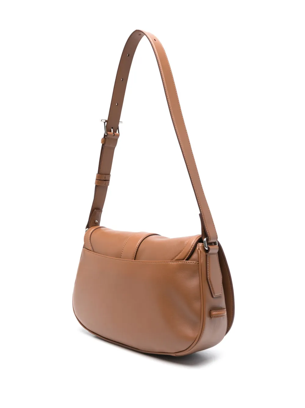 Alexander McQueen Grote T-Bar boekentas Bruin