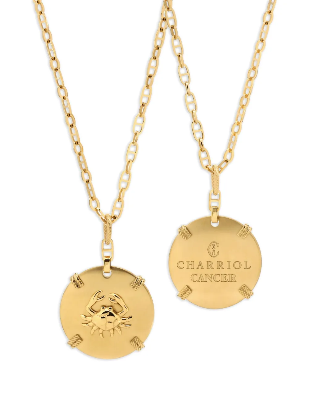 Charriol Zodiac Cancer halsketting - Goud