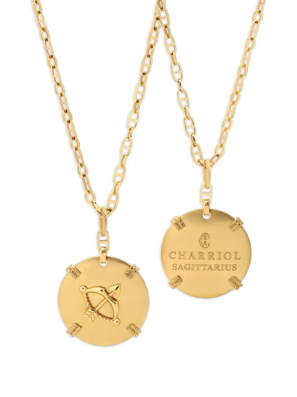 Charriol Zodiac Sagittarus halsketting - Goud