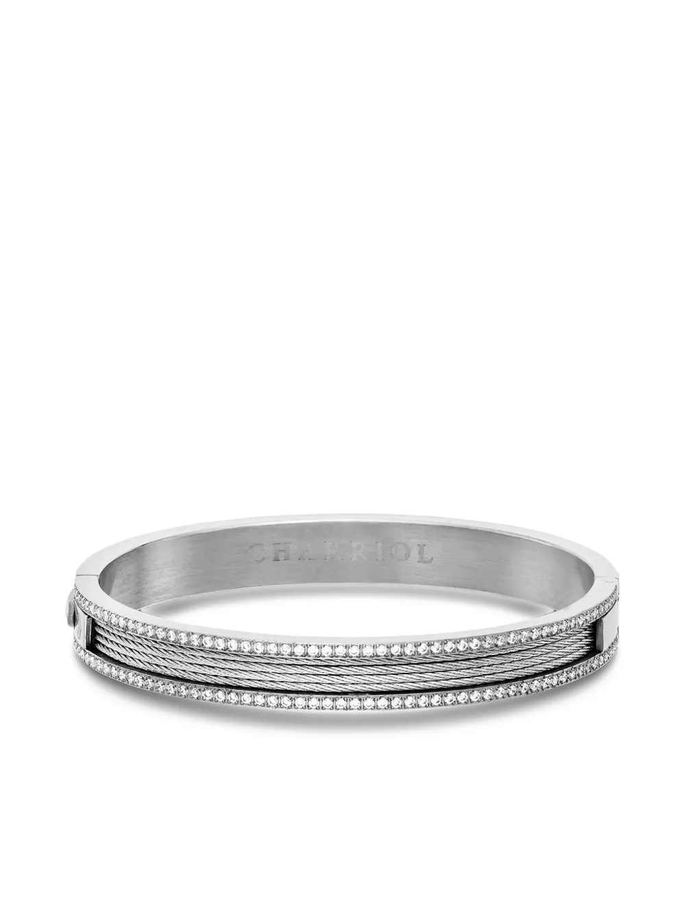 Charriol Forever Magnifique bangle bracelet | Silver | Image 1