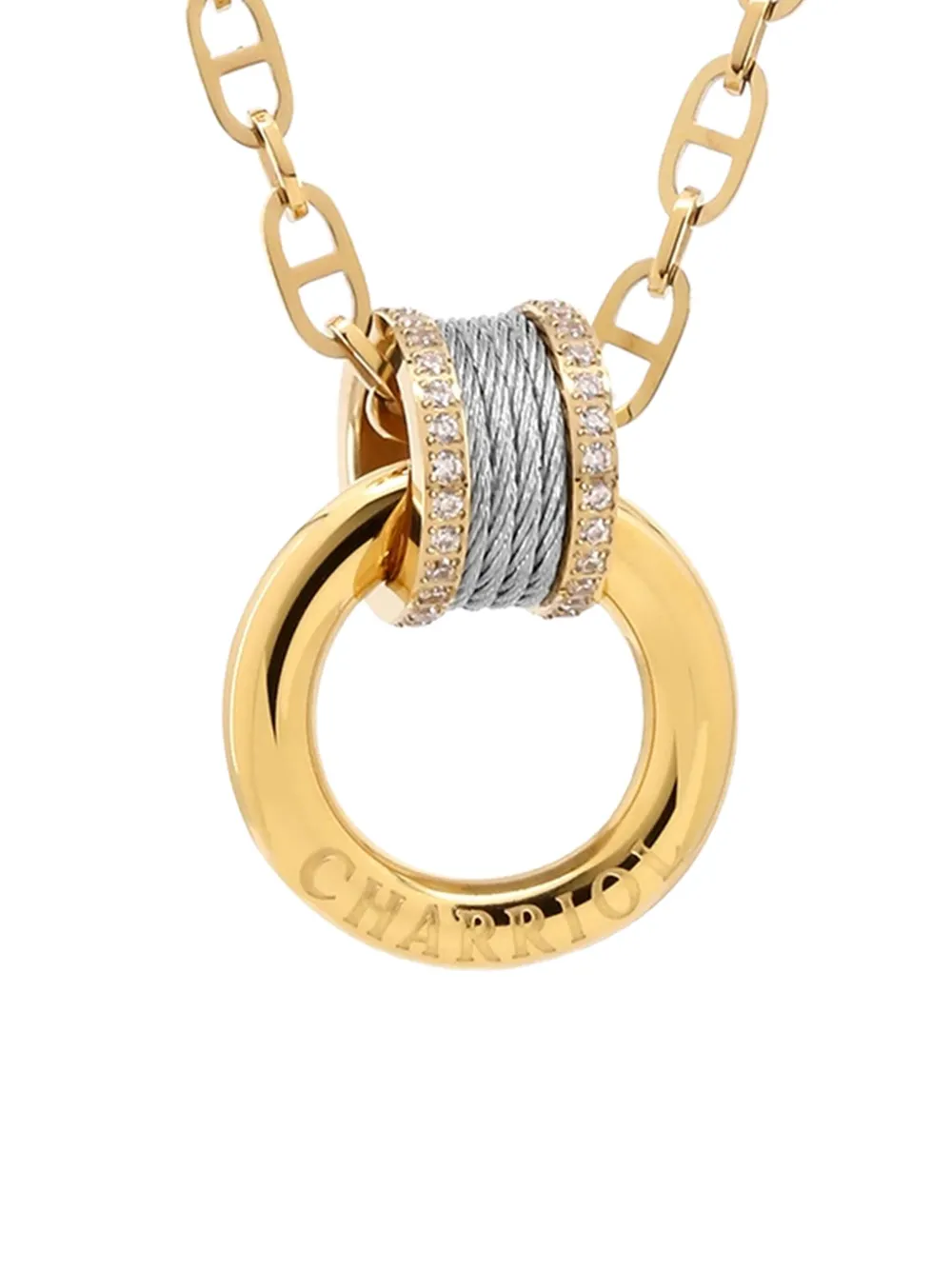 Charriol Forever Embrace halsketting - Goud