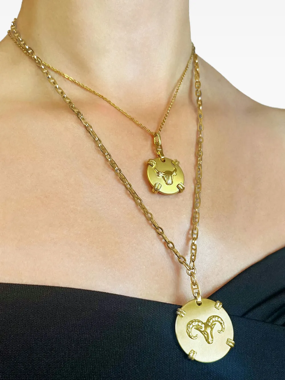 Charriol Zodiac Aries halsketting - Goud