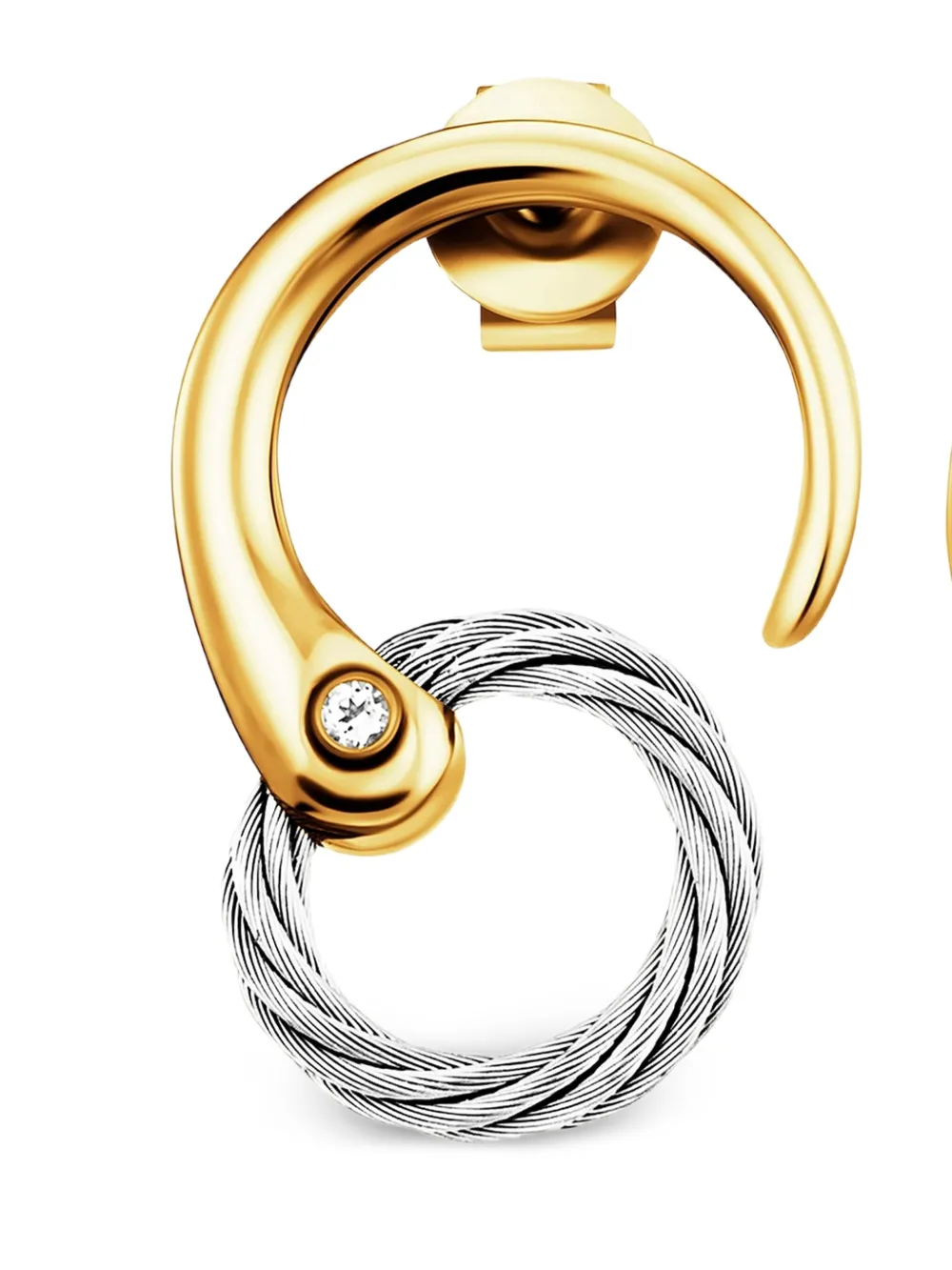 Charriol Zen Extension oorbellen - Goud