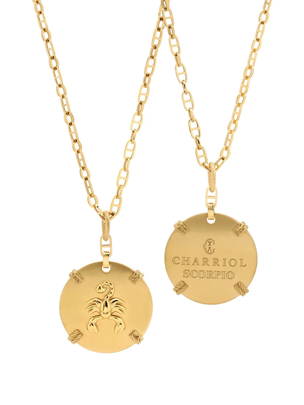 Charriol Zodiac Scorpio halsketting - Goud
