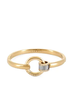 Charriol Forever Cable Bangle | Gold | FARFETCH