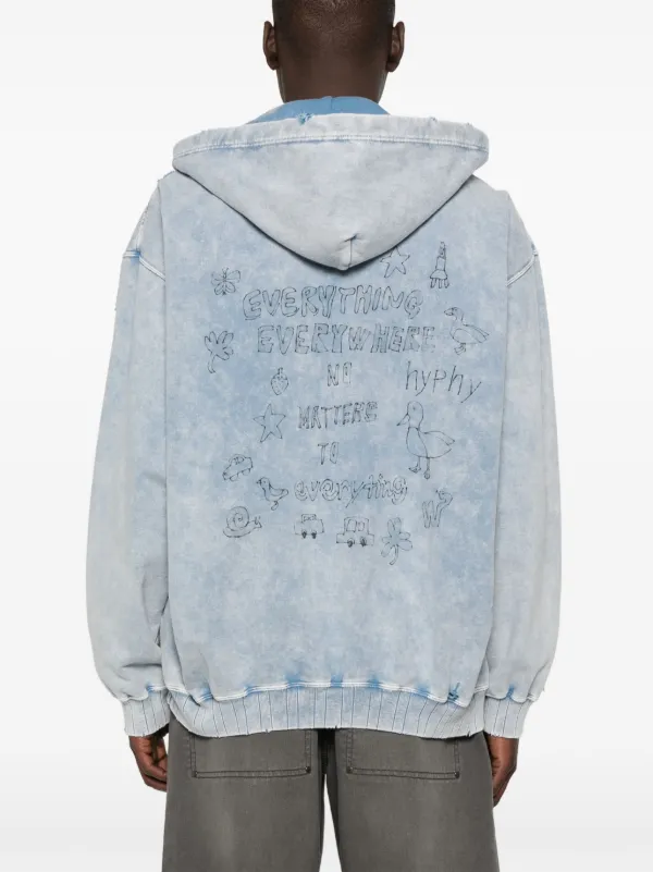 Maison MIHARA YASUHIRO　ライトストーンプルオーバーパーカー Maison MIHARA YASUHIROライトストーンプルオーバーパーカー