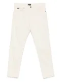 BOSS logo-patch trousers - Neutrals