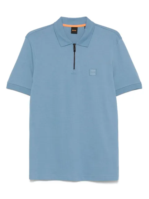 BOSS piqué polo shirt