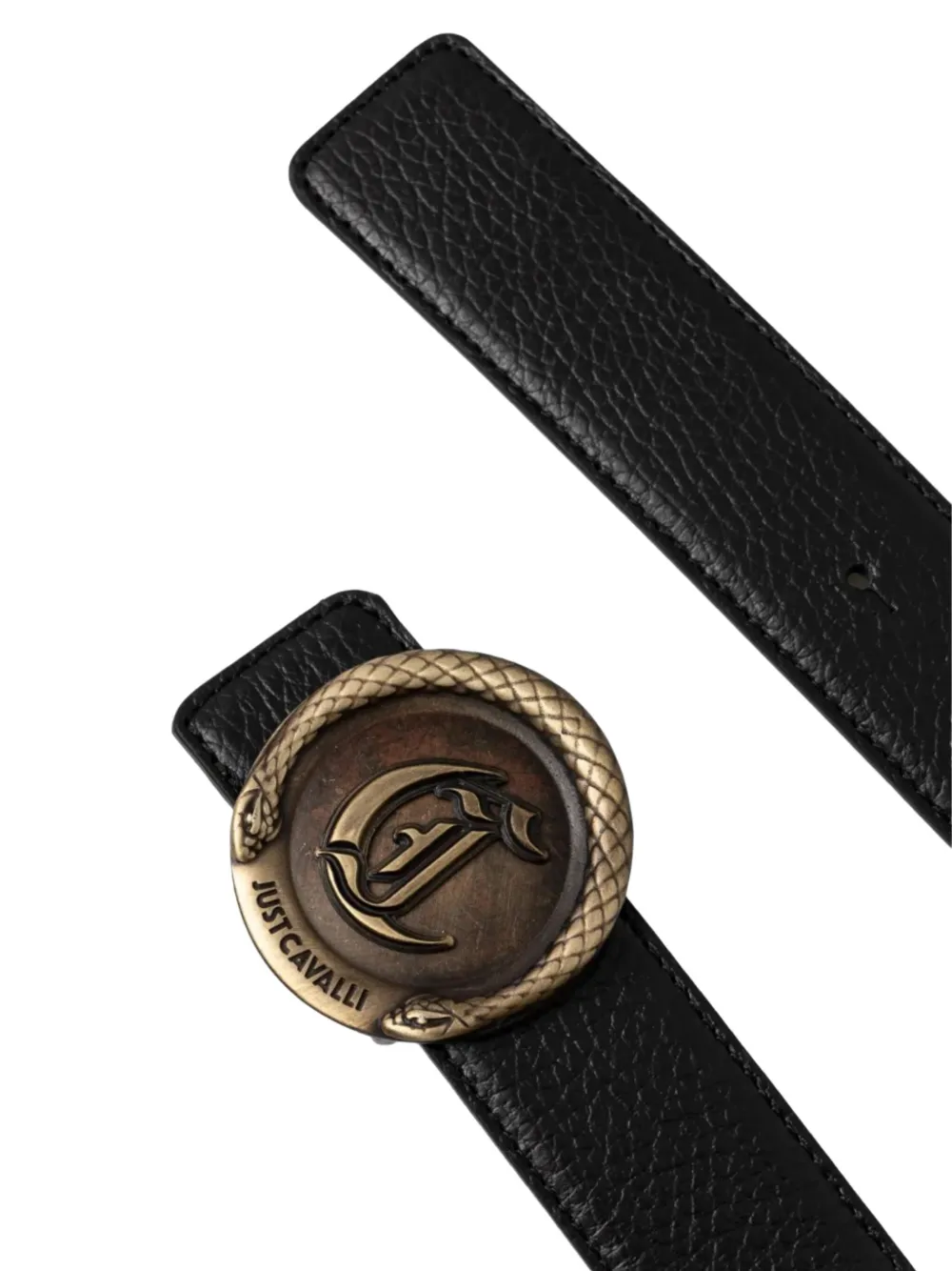 logo-buckle belt