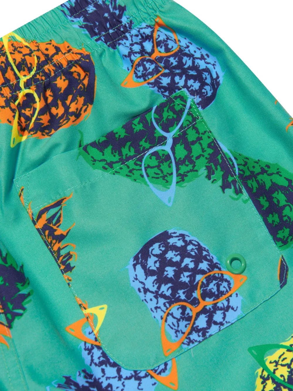 SOLISWIM KIDS Zwembroek met print Groen