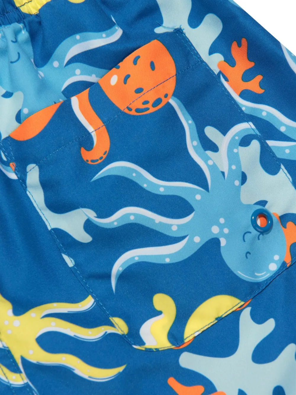 SOLISWIM KIDS Zwembroek met print Blauw