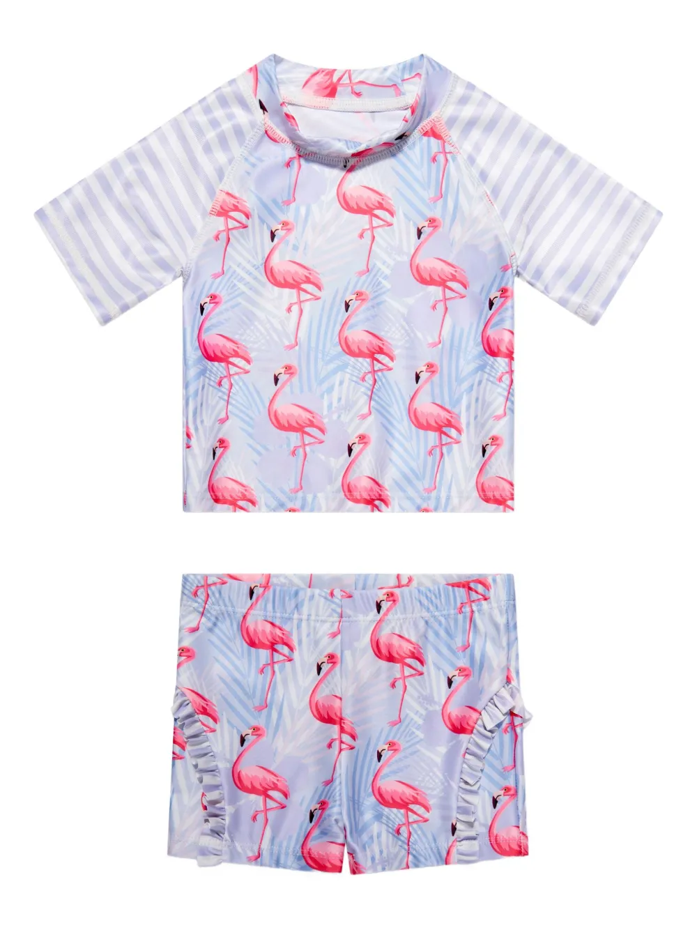 SOLISWIM KIDS graphic-print sun protection | Purple | Image 1