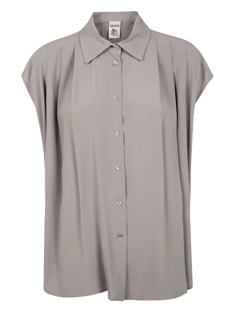 Semicouture satin-finish shirt 