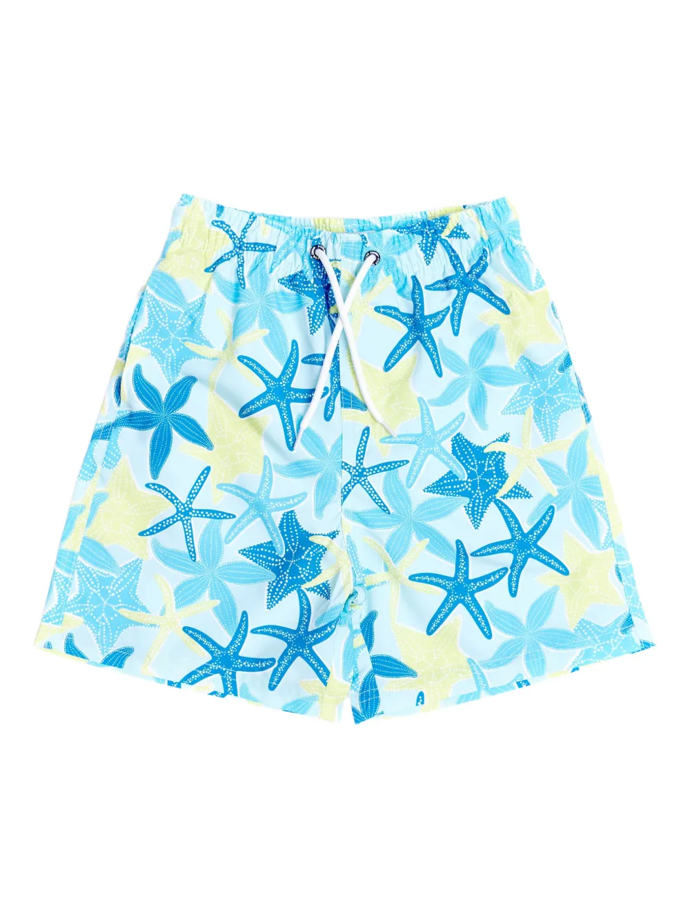 SOLISWIM KIDS プリント スイムショーツ - ブルー SOLISWIM KIDS プリント スイムショーツ - ブルー