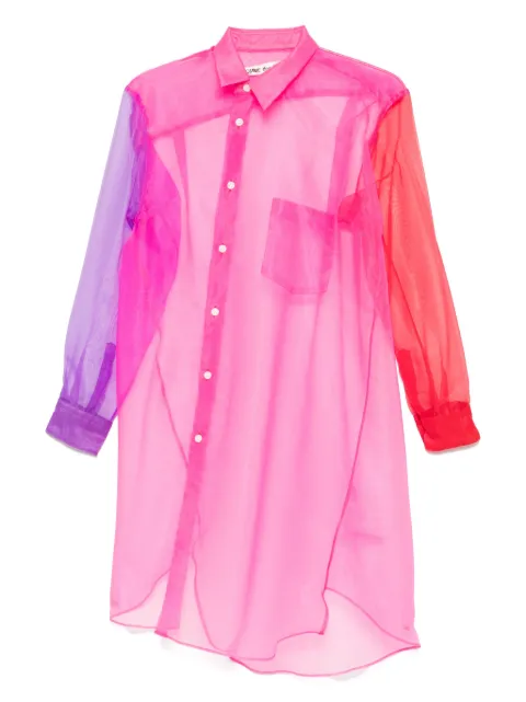 Comme Des Garçons colour-block shirt
