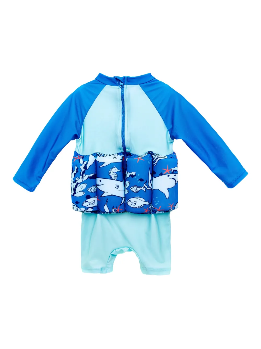 SOLISWIM KIDS shark-print float suit | Float Suits | Image 2