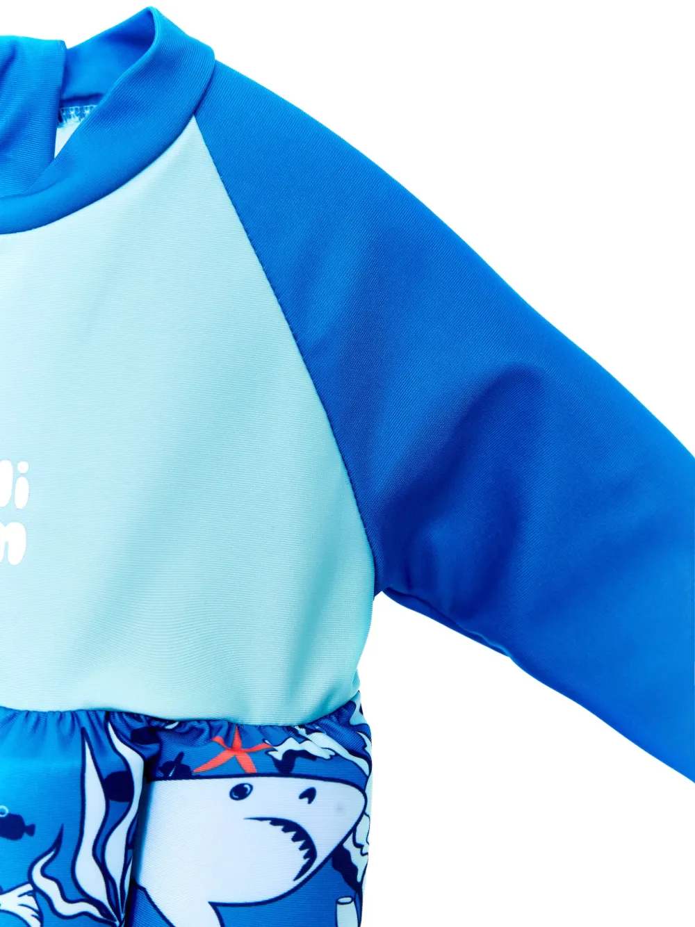 SOLISWIM KIDS Floatpak met haaienprint Blauw