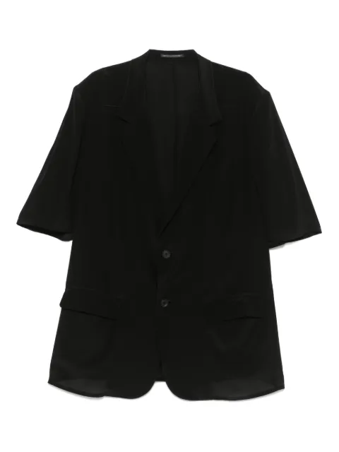 Yohji Yamamoto silk blazer