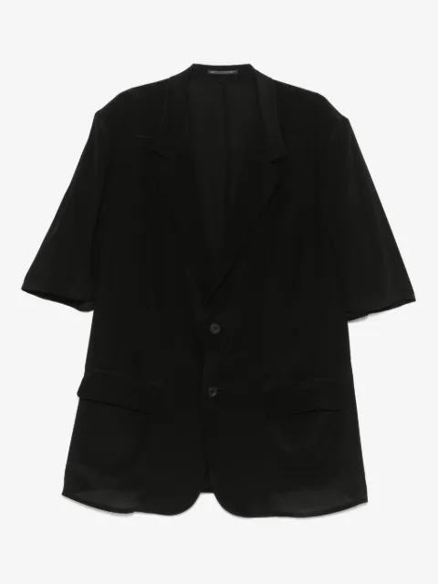 Yohji Yamamoto silk blazer