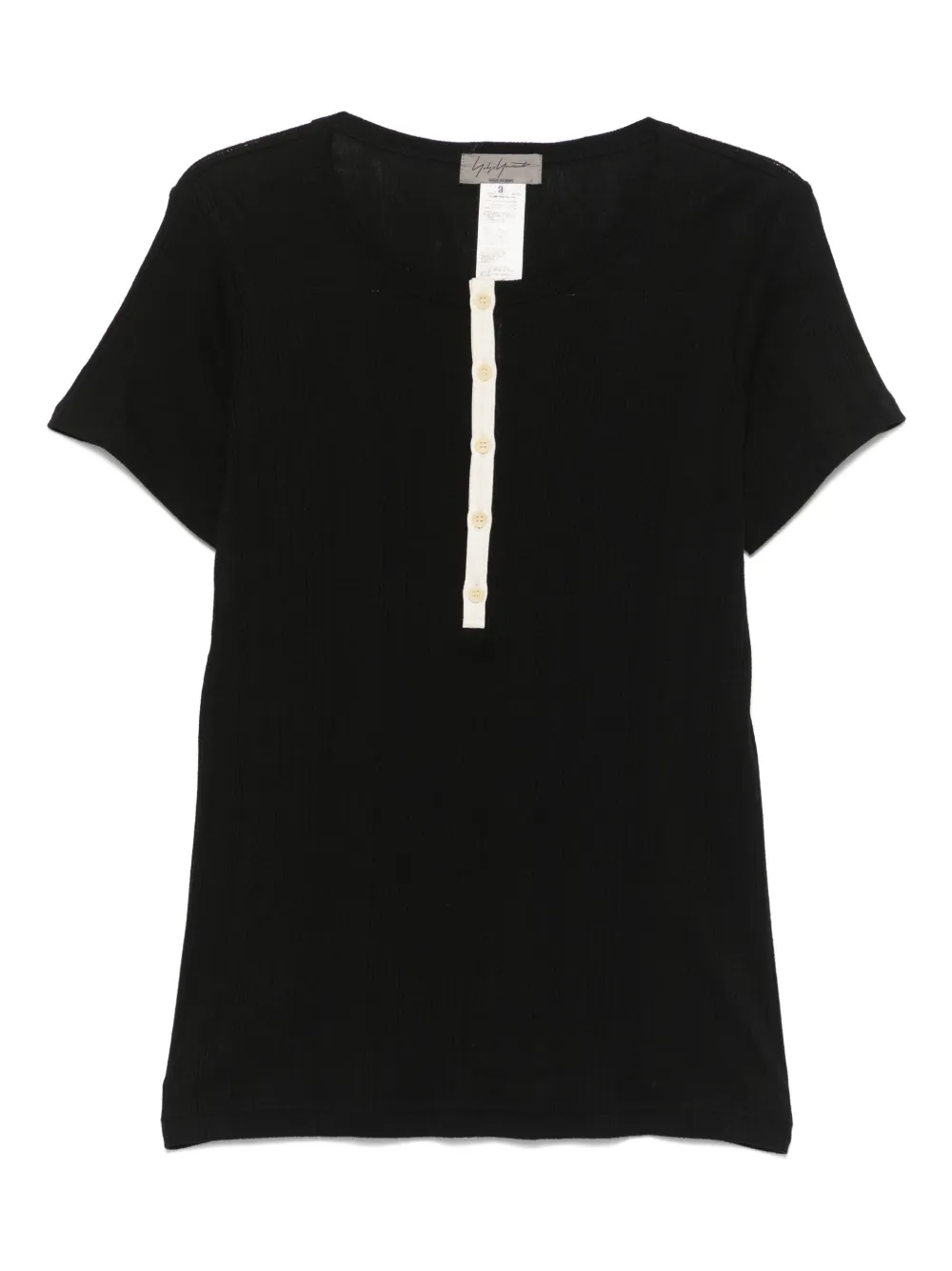 ribbed T-shirt