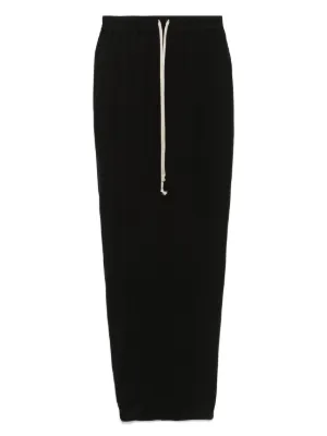 Rick Owens Dracca Skirt | Black | FARFETCH