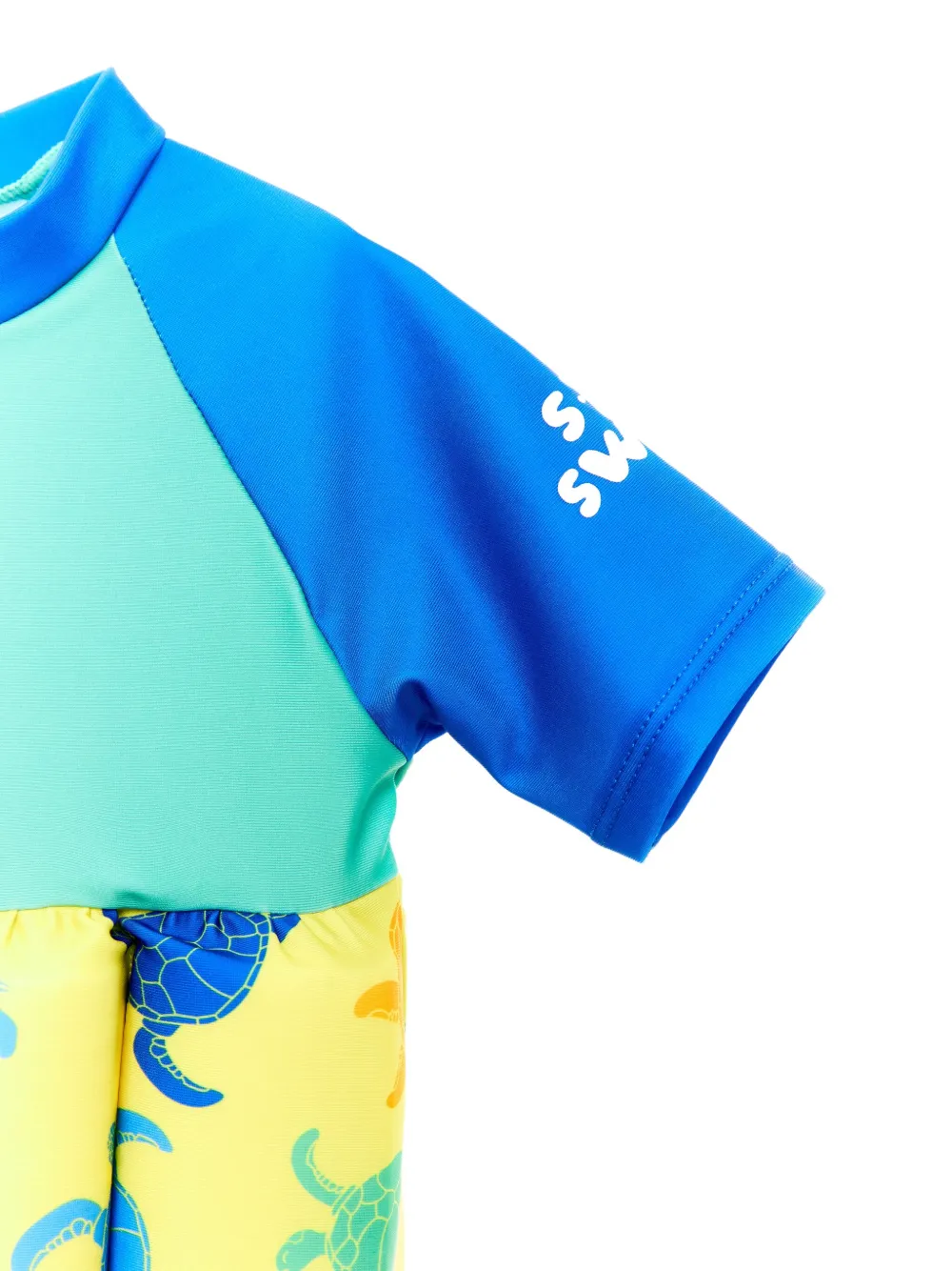 SOLISWIM KIDS Drijfpak met schildpadprint Groen