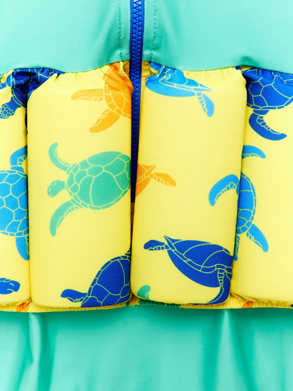 SOLISWIM KIDS Drijfpak met schildpadprint Groen
