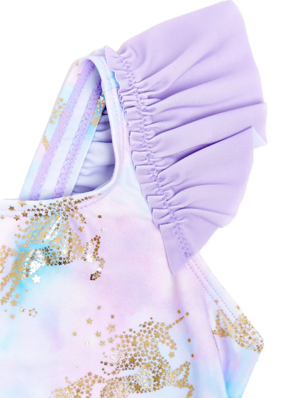 SOLISWIM KIDS Badpak met eenhoornprint Roze