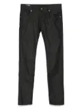 Incotex logo-patch jeans - Black