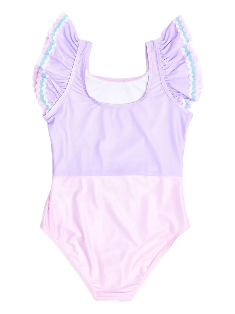 SOLISWIM KIDS Badpak met bloemenpatch Roze