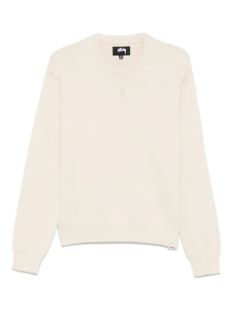 Stüssy suéter escrito a mano