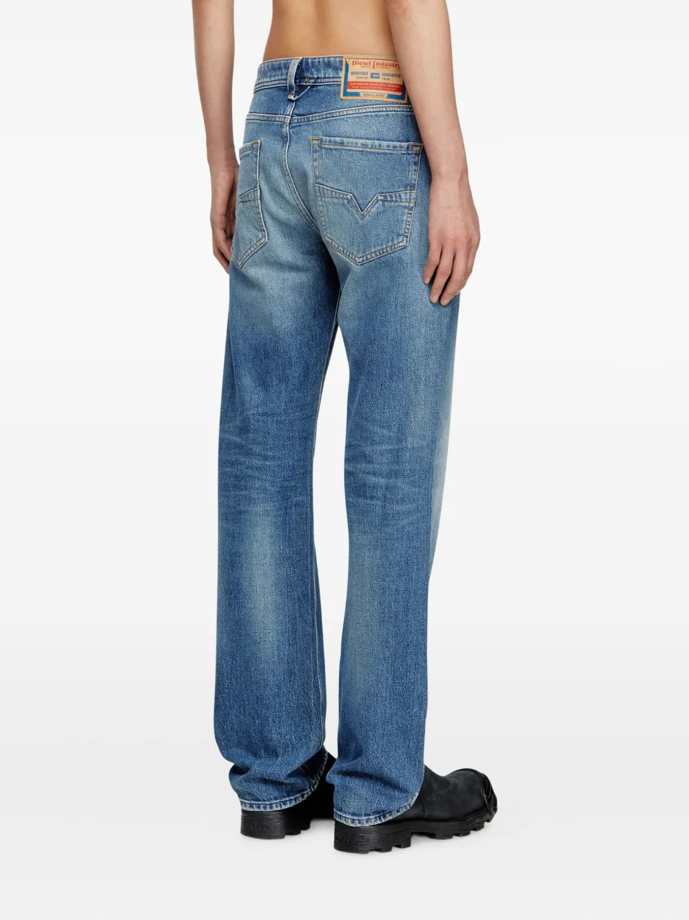 Diesel 1985 Larkee straight jeans Blauw