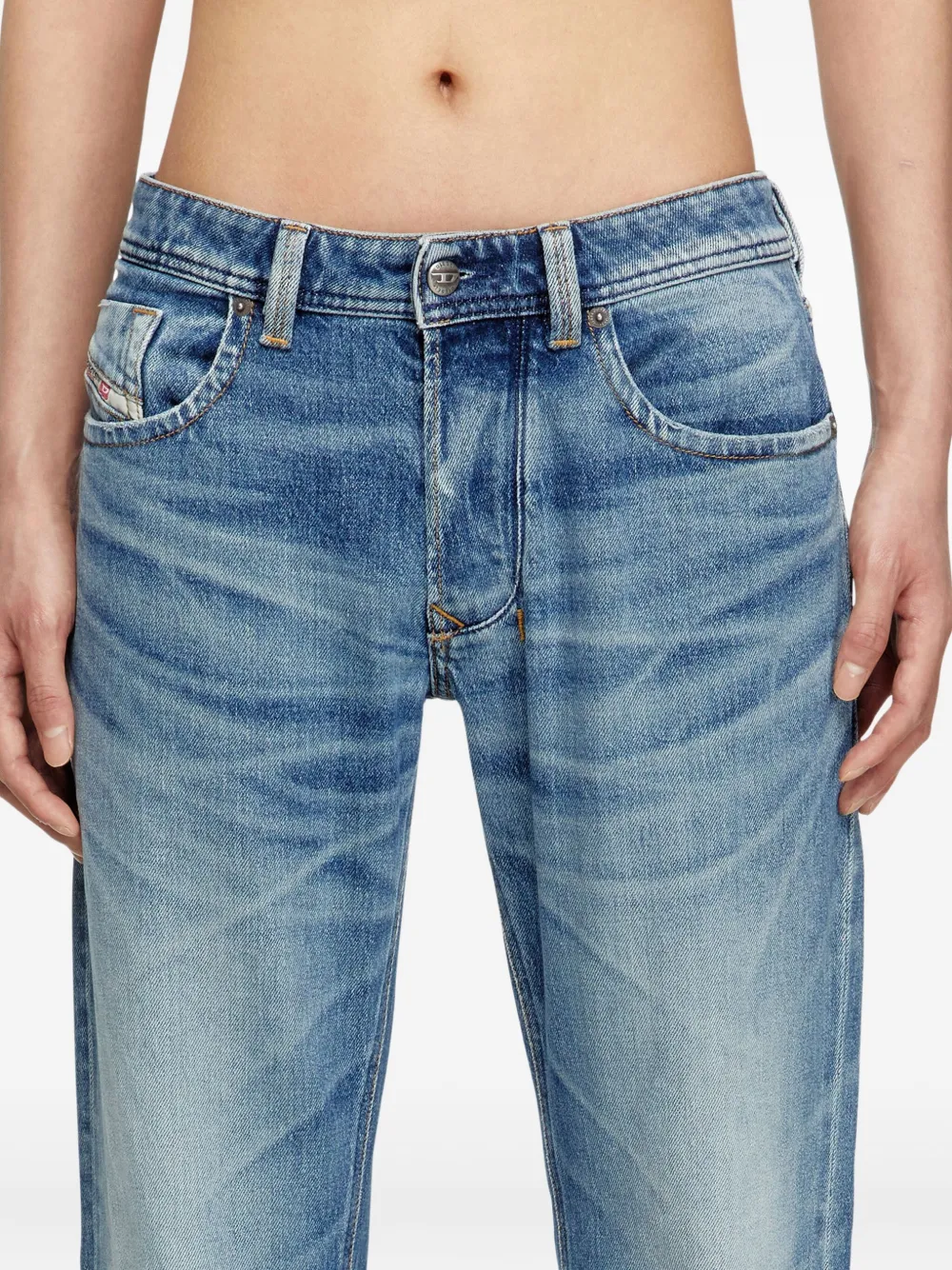 Diesel 1985 Larkee straight jeans Blauw