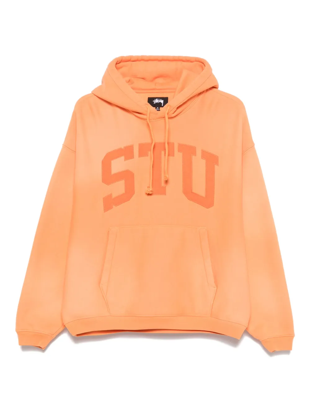 Stüssy Felpa Stu con cappuccio - Arancione