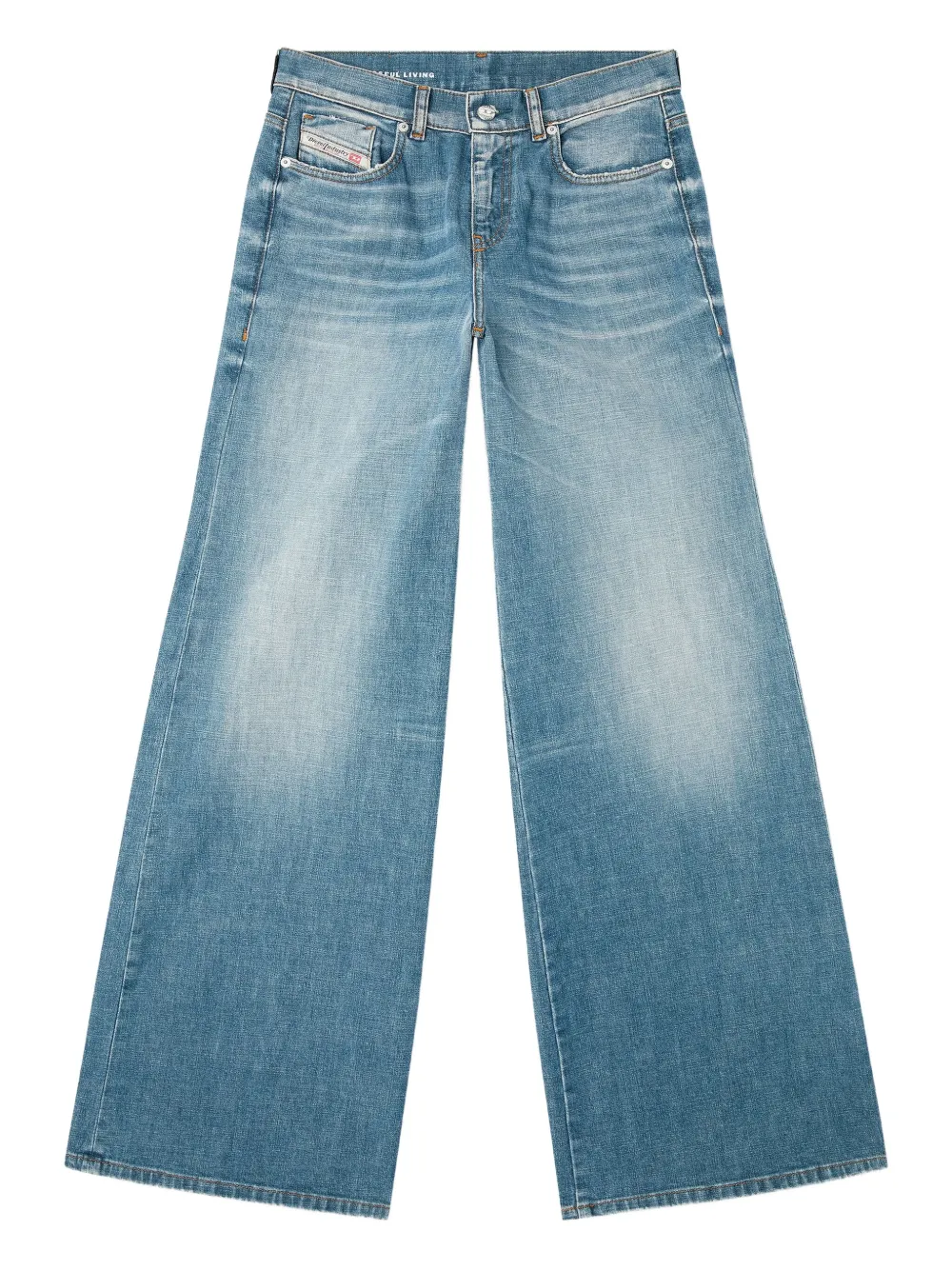 Diesel 1978 D-akemi 09m58 Flared Jeans