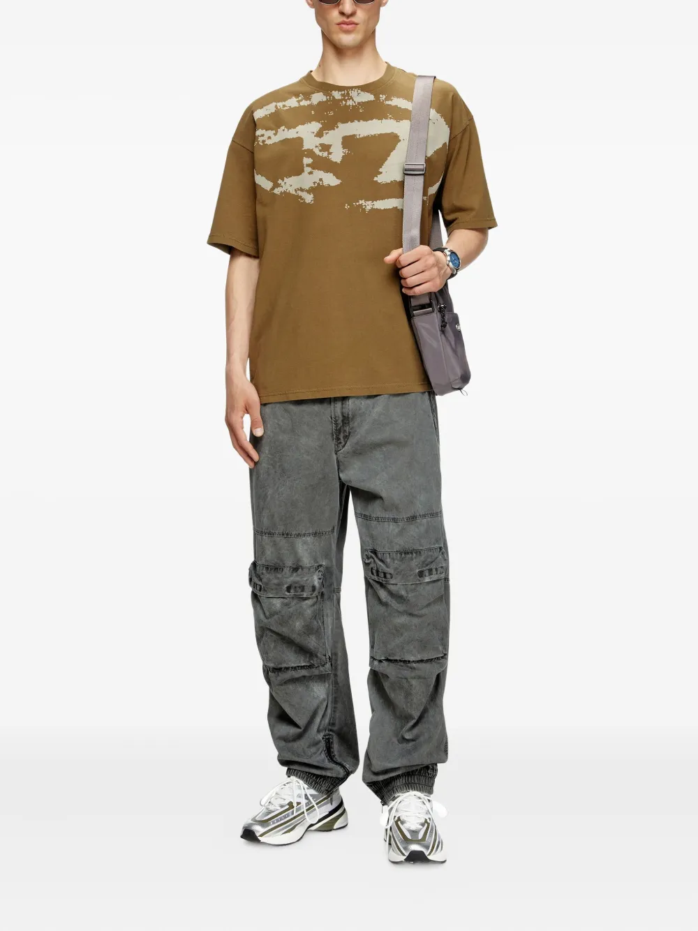 Diesel T-Boxt-N14 T-shirt - Bruin