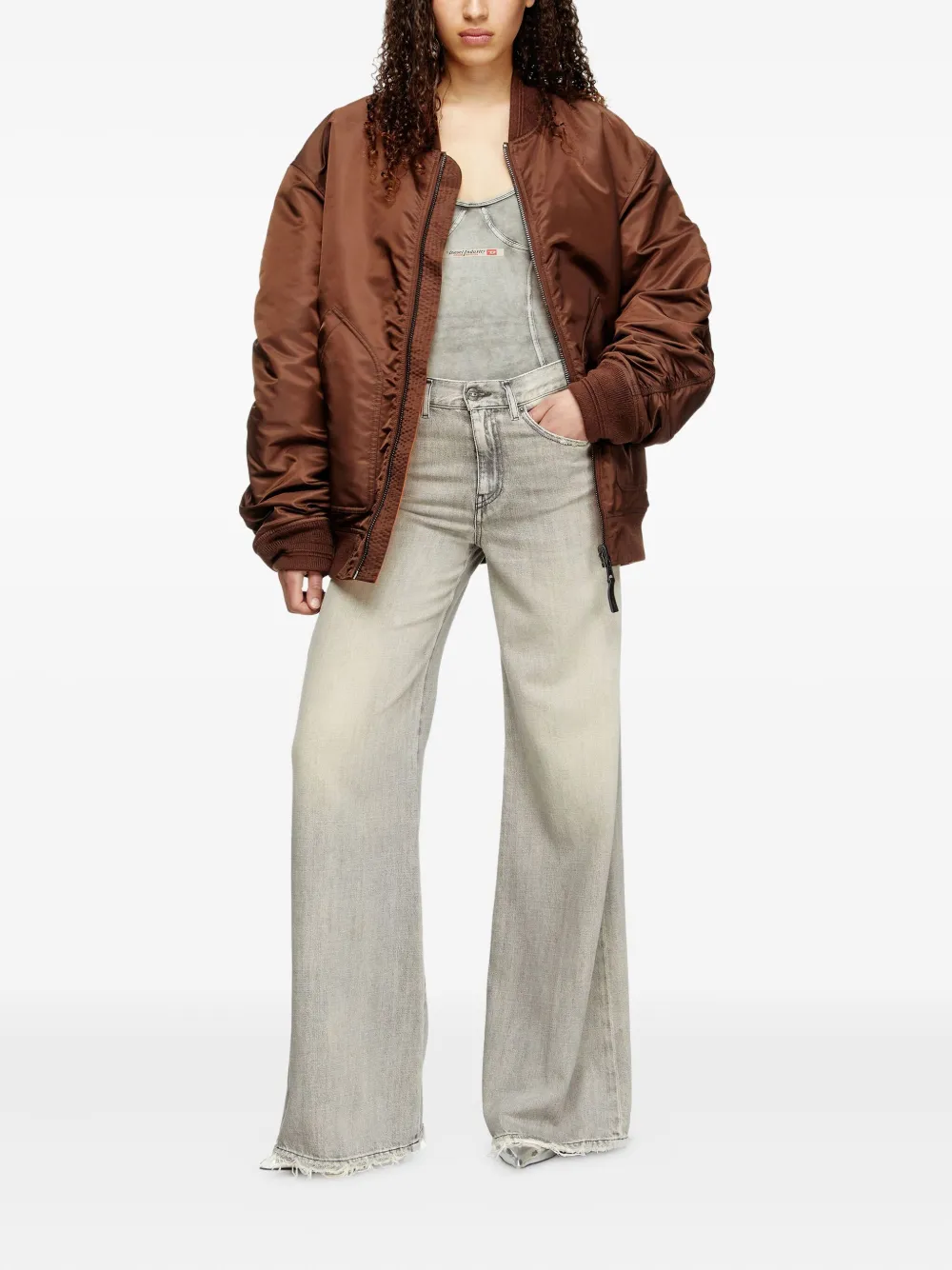 Diesel 1978 D-Akemi jeans - Grijs