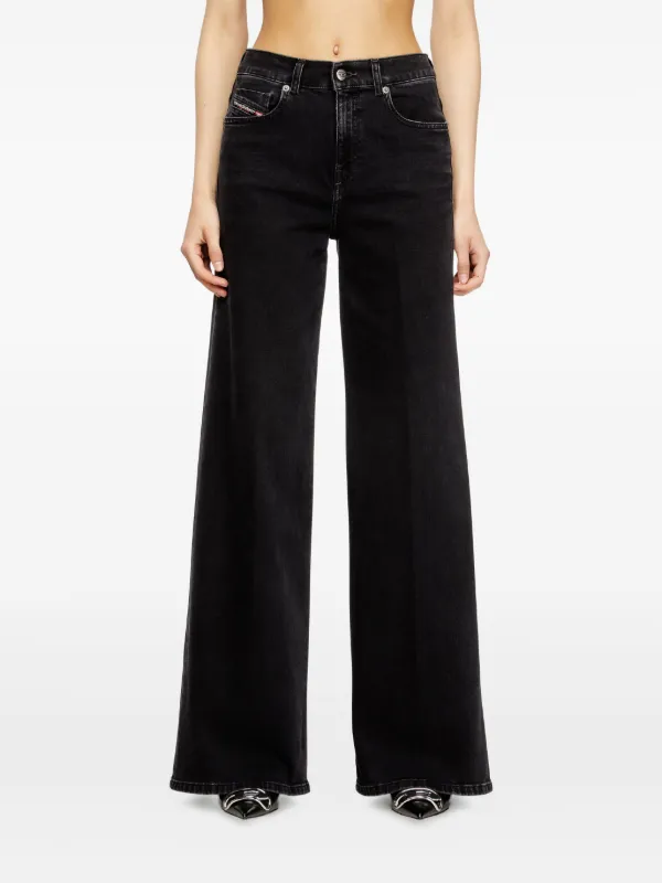 ✨美品✨　DIESEL ワイドフレアデニム　D-AKEMI W27 ブラック Diesel 1978 D-Akemi ジーンズ | ブラック | FARFETCH JP