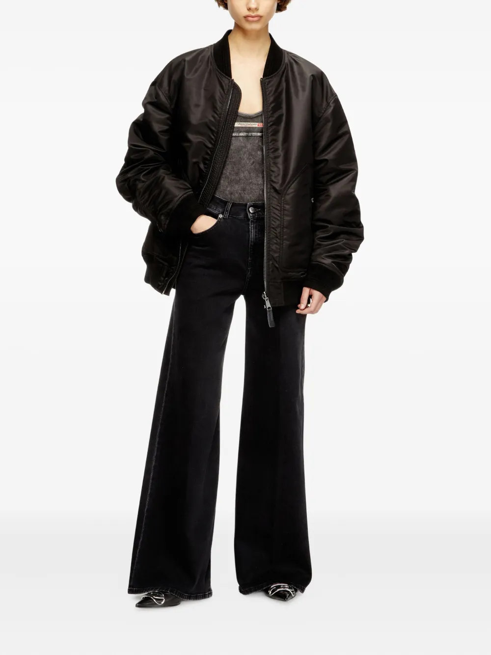 Diesel 1978 D-Akemi jeans Zwart