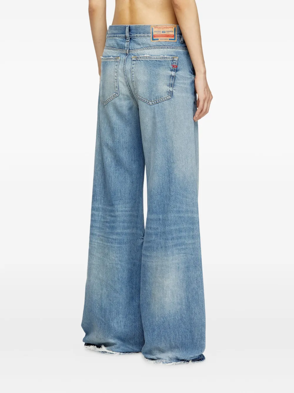 Diesel Bootcut E Flare Jeans In Blue
