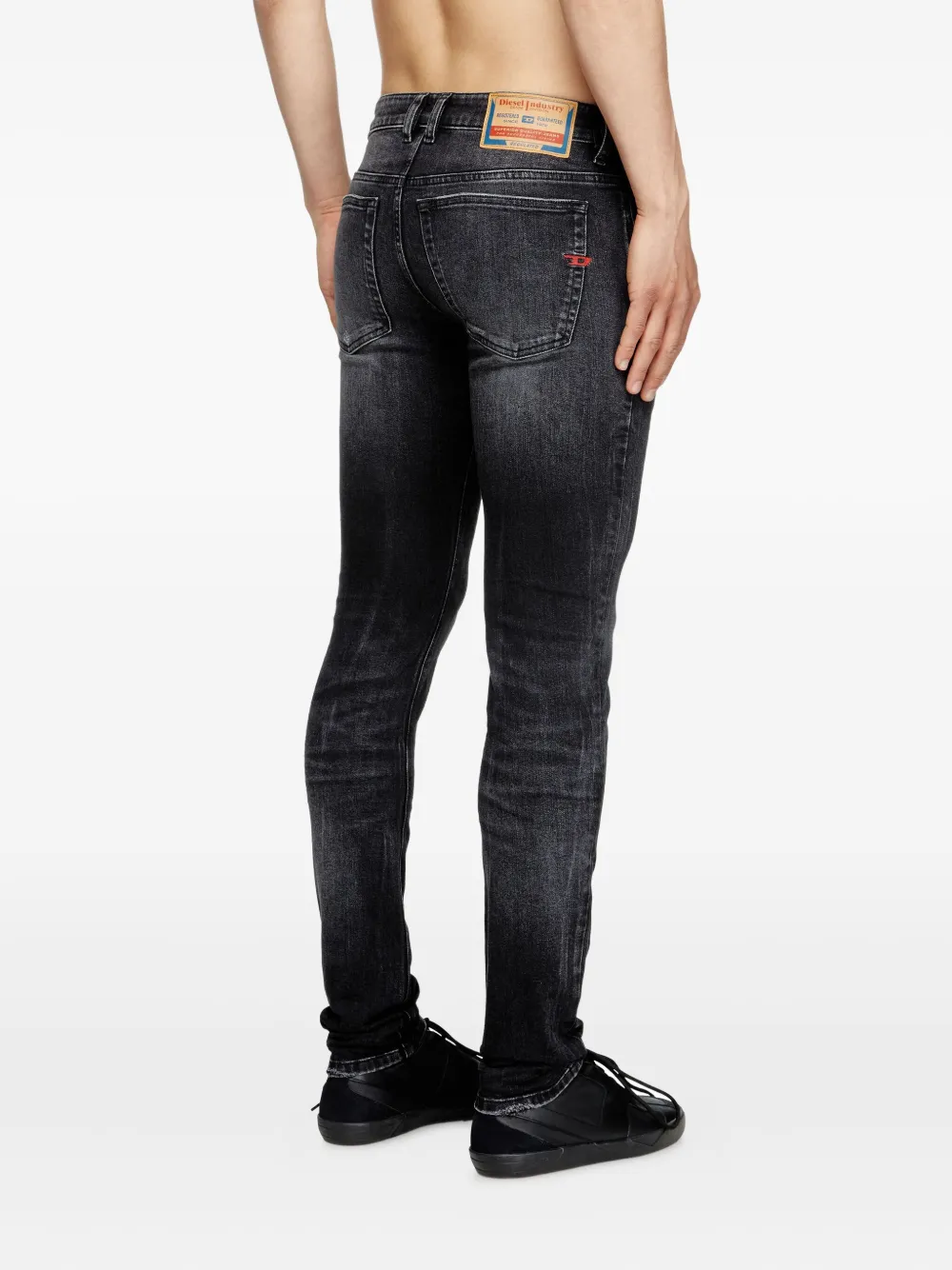 Diesel 1979 Sleenker jeans Zwart