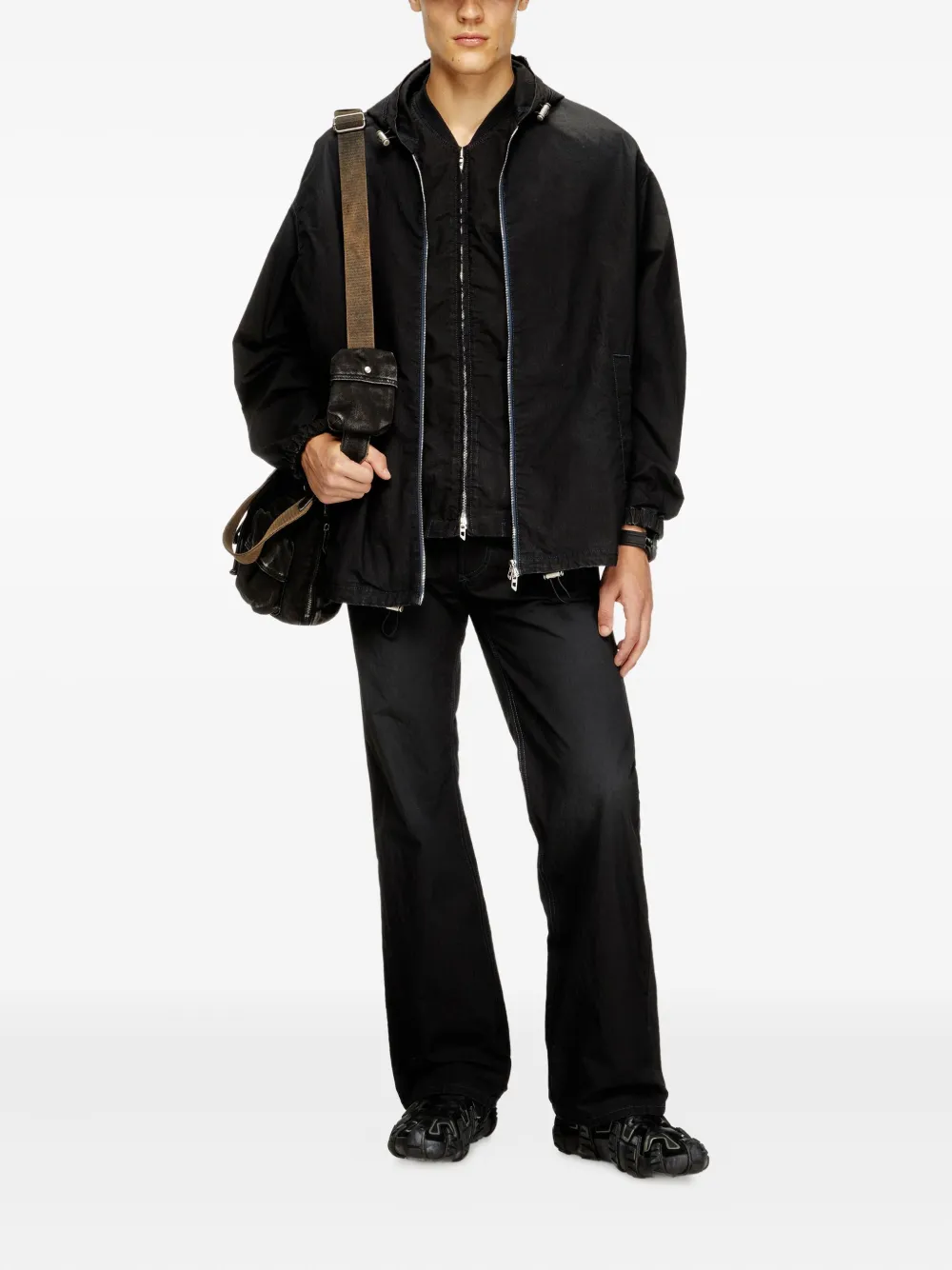 Diesel D-Wynny Jogg hooded zip-up jacket | Hooded Jackets | Image 2